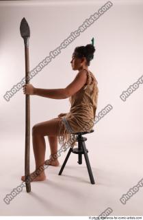 ANISE SITTING POSE WITH SPEAR 2